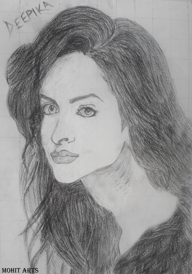 Pencil Sketches of Bollywood Actress