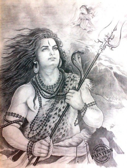 Lord Shiva Sketch