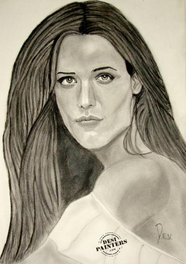 Jennifer Garner - DesiPainters.com