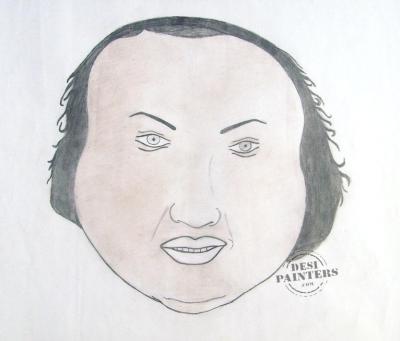 Nusrat Fateh Ali Khan sketch