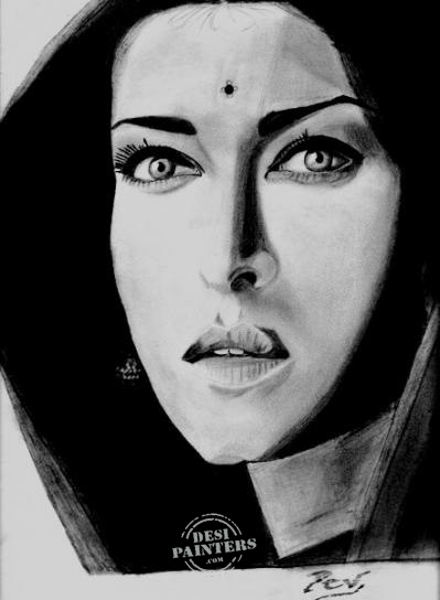 Aishwarya Rai - DesiPainters.com