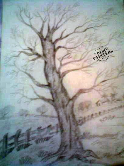 A dry tree