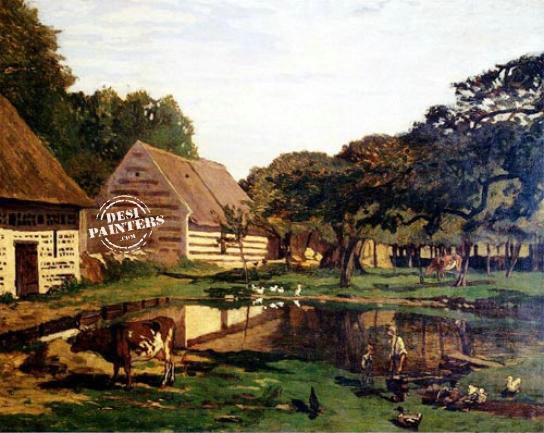 Farmyard - DesiPainters.com