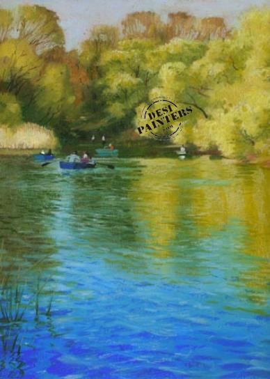 Lake - DesiPainters.com