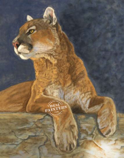 Cougar - DesiPainters.com