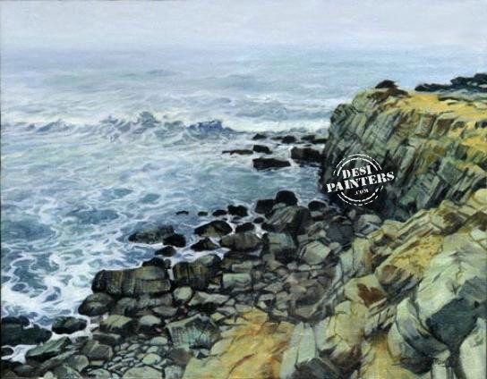 Rockyshore - DesiPainters.com