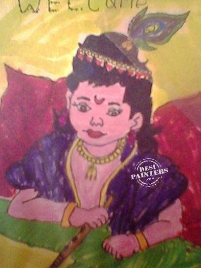 Lord Krishna - DesiPainters.com