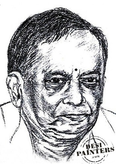 Balamurali Krishna - DesiPainters.com