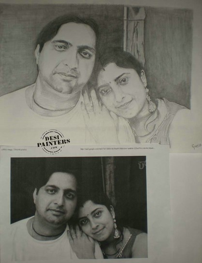 My friends pencil sketch