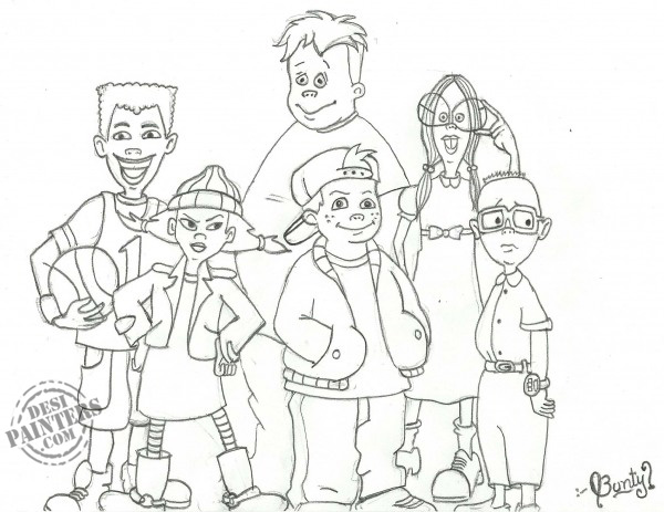 Recess Gang - DesiPainters.com