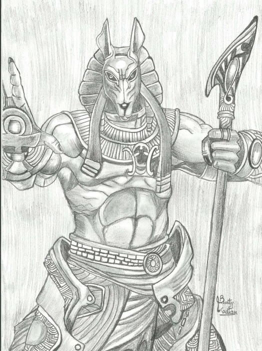 Anubis - DesiPainters.com