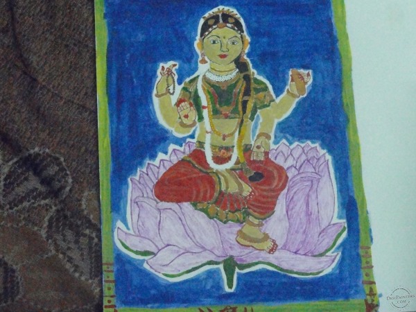 Balathripura Sundari God - DesiPainters.com