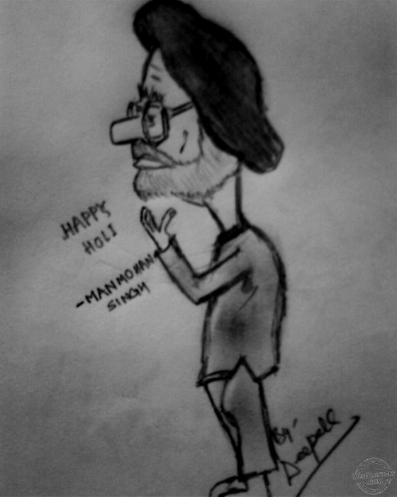 Manmohan Singh - DesiPainters.com