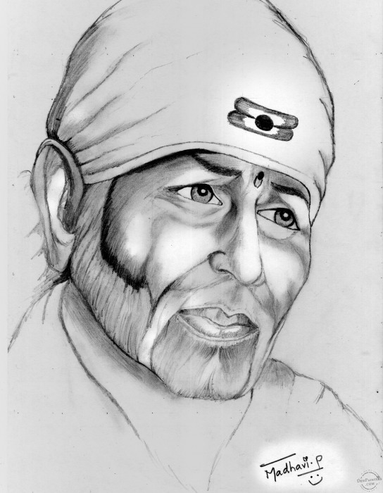 Lord Sai Baba - DesiPainters.com