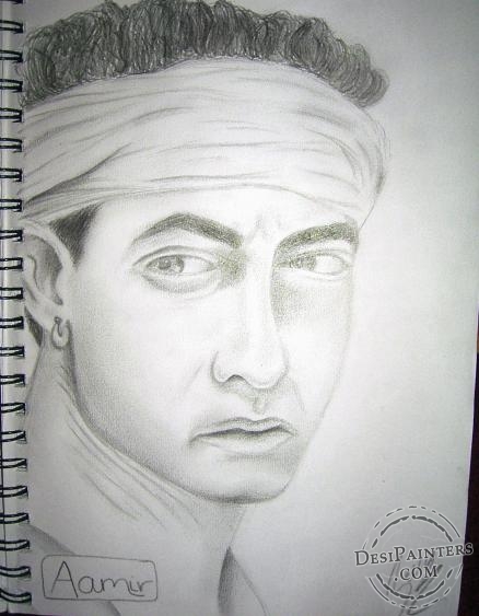 Aamir Khan Sketch