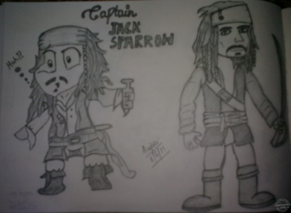 Captain Jack Sparrow is here..!! - DesiPainters.com