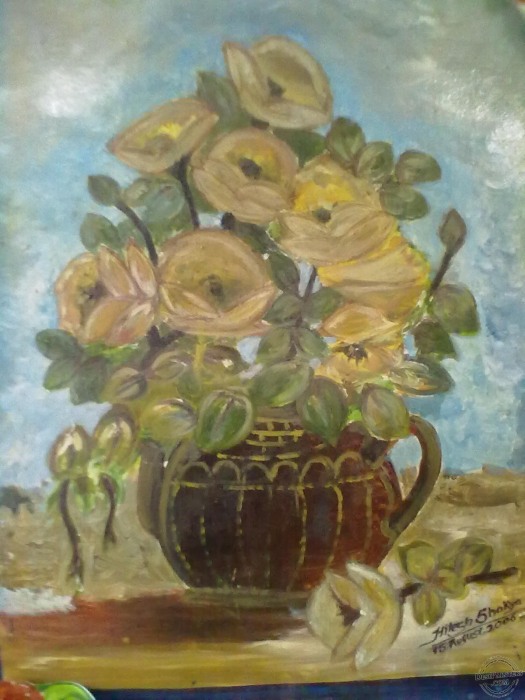 Painting of Roses - DesiPainters.com