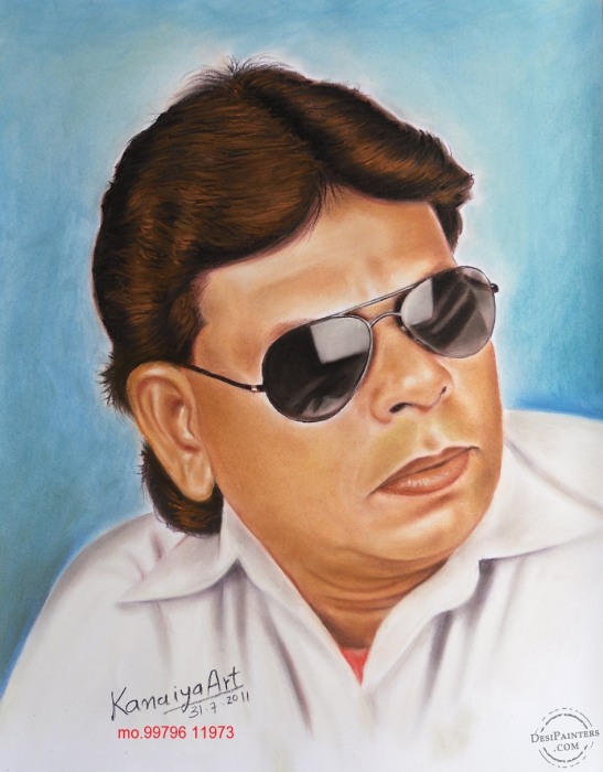 soft pastel color of kanaiya art