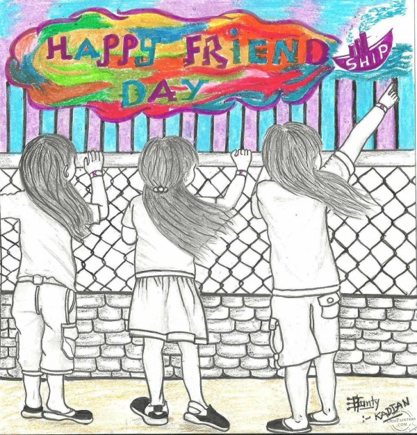 Happy Friendship Day - DesiPainters.com