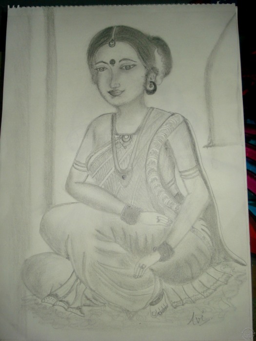 Beauty of Indian Woman - DesiPainters.com