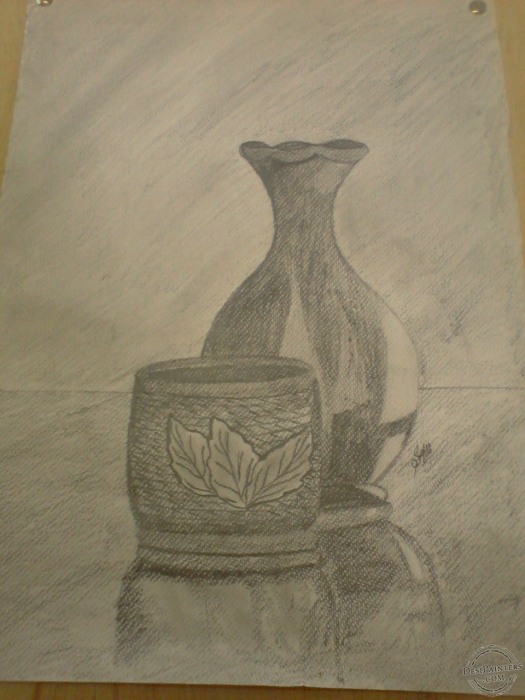 Still Life Sketch by Safia Naz