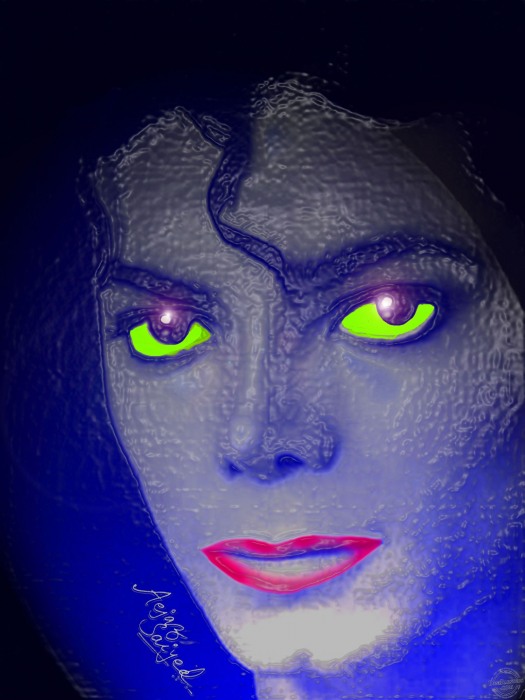 Digital Painting of Michel Jackson