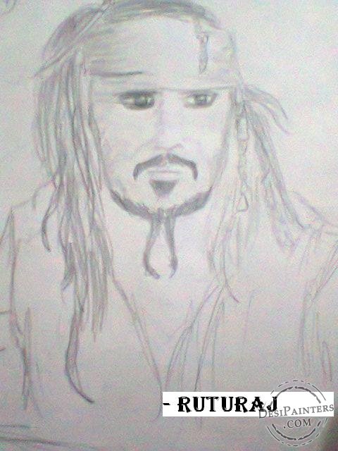 Portrait of jack sparrow