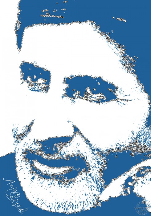 Digital Painting of Amitabh bachchan