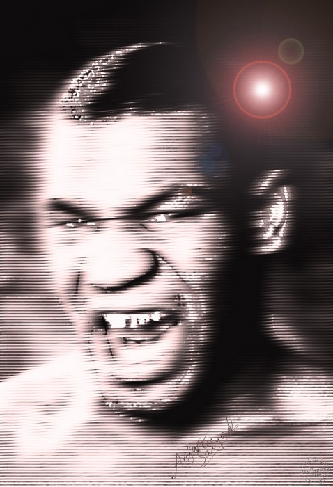 Digital Painting of Mike Tyson