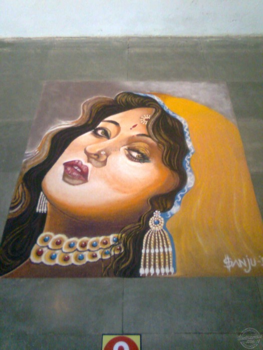 Rangoli art