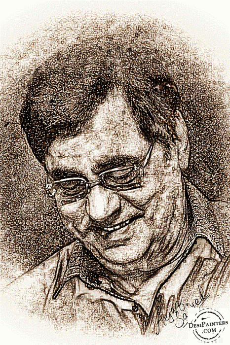 Digital Painting of Jagjit singh