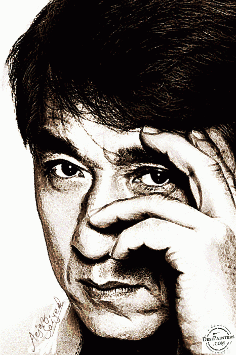 Digital Painting of Jackie chan