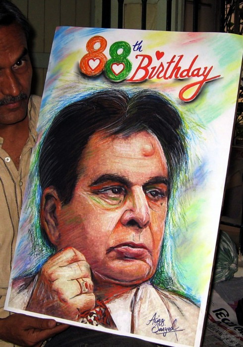 Pastel Painting of Dilip kumar - DesiPainters.com