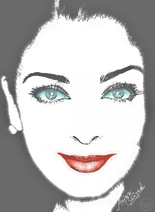 Digital Paintings Aishwarya rai