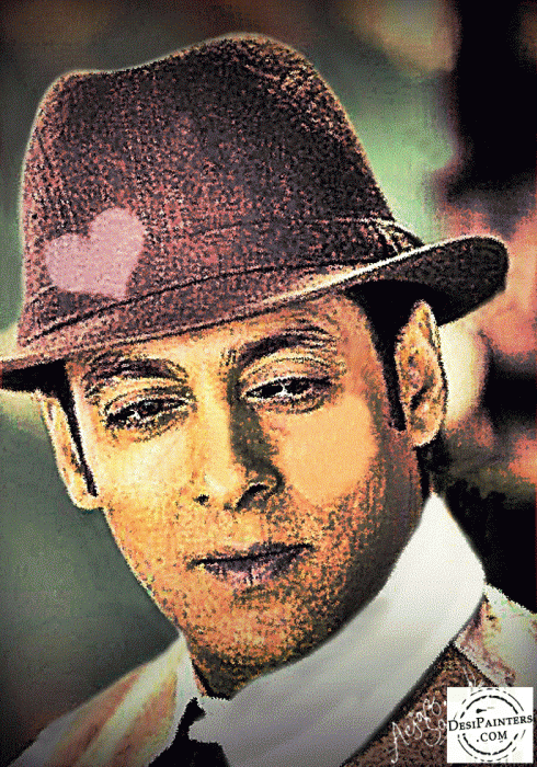 Digital Painting of Salman Khan - DesiPainters.com