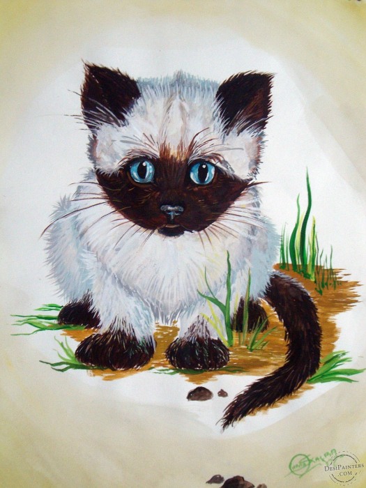 My Cute Cat - DesiPainters.com