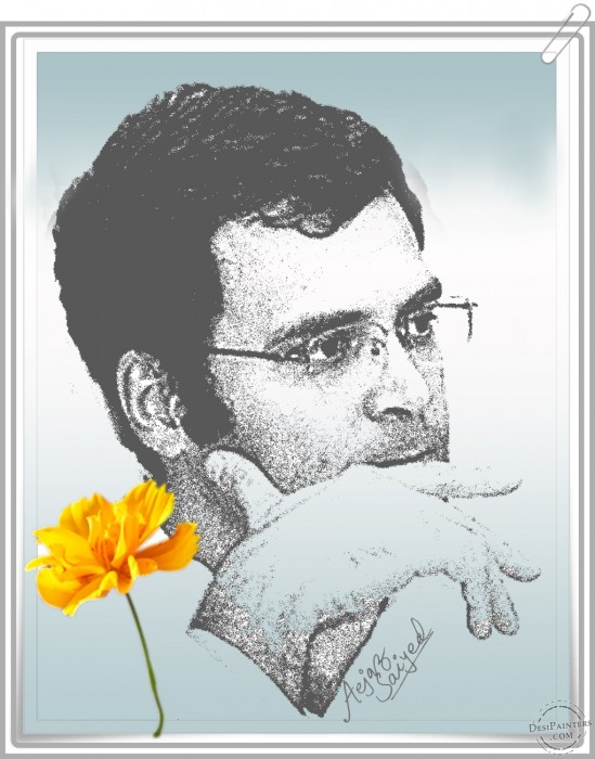 Rahul Gandhi Digital Painting - DesiPainters.com
