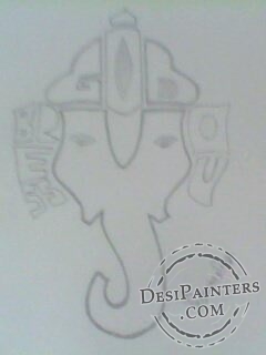 Shri Ganesh - DesiPainters.com
