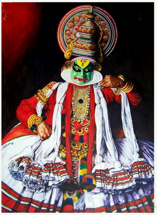 Kathakali - DesiPainters.com