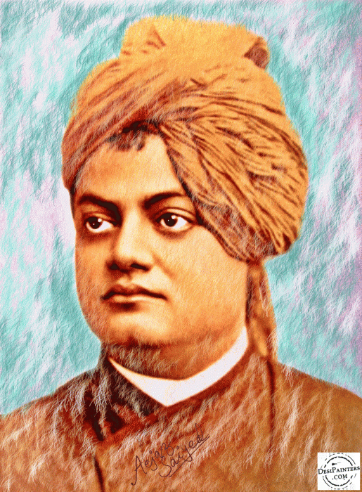 Swami Vivekanandji Painting - DesiPainters.com