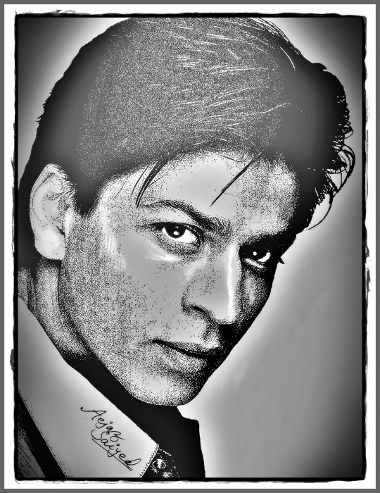 Shahrukh Khan Digital Painting - DesiPainters.com