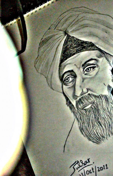 Sketch by Gulzar - DesiPainters.com