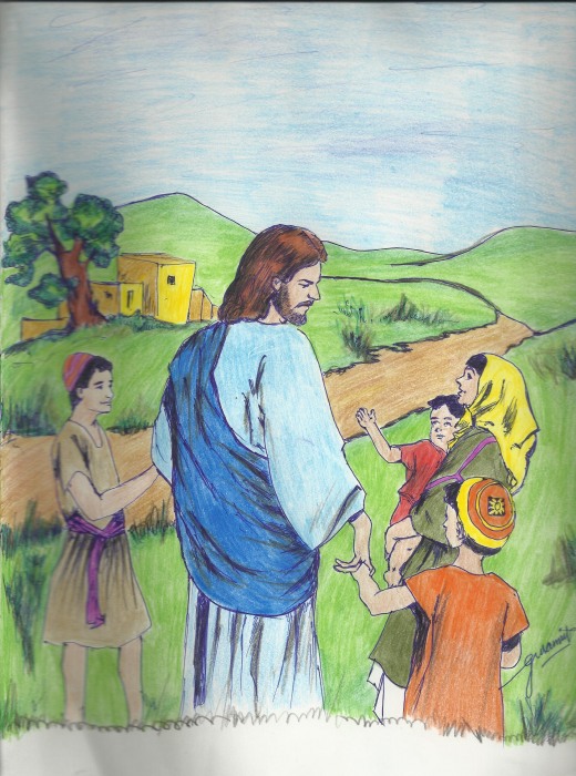 Yesu Masih Painting