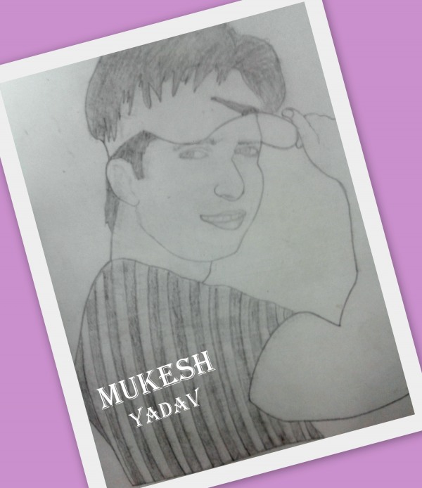 Pencil Sketch by Mukesh Yadav