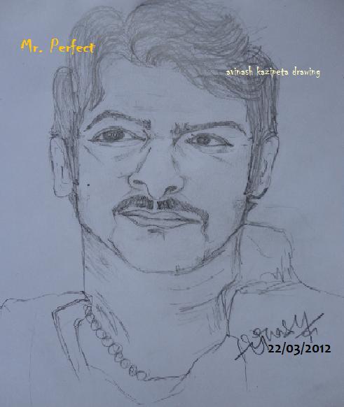 Prabhas Sketch - DesiPainters.com