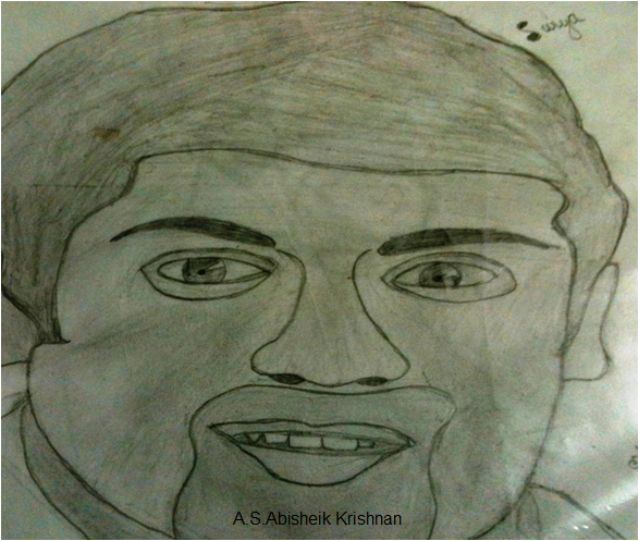 Surya Pencil Sketch