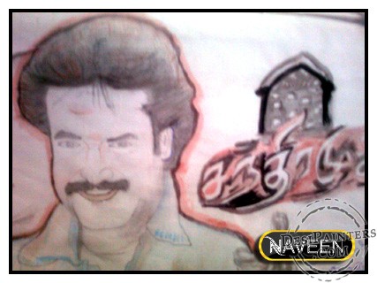 Superstar Rajini - DesiPainters.com