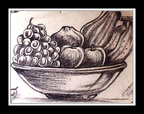 Still Life by Charcoal