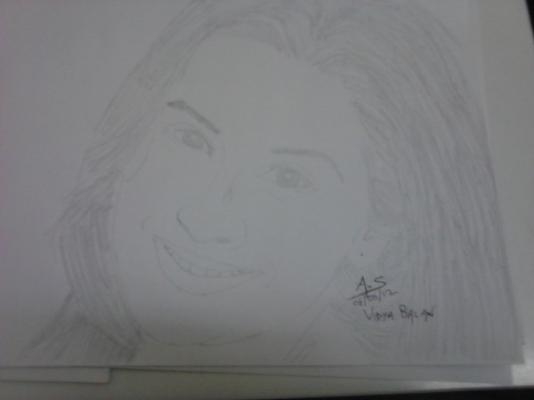 Pencil Sketch of a Girl - DesiPainters.com