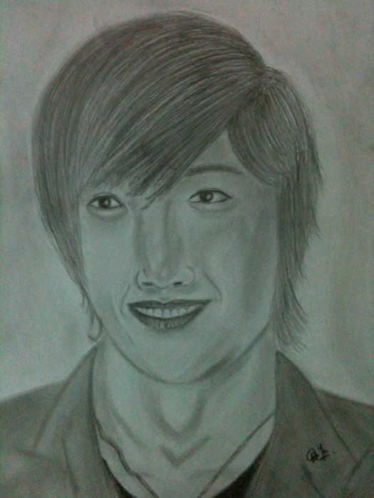 Pencil Sketch Of Kim Hyung Jung